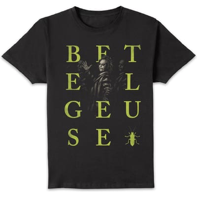 Beetlejuice Showtime Unisex T-Shirt - Black - S