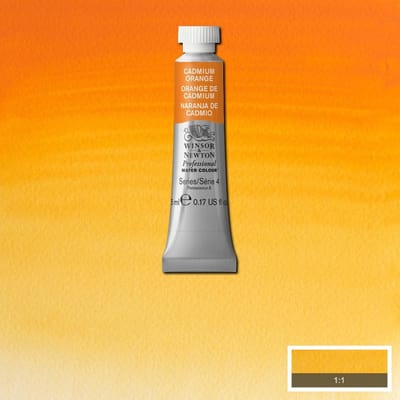 W&N Professional  Aquarelverf 5ml | Cadmium Orange