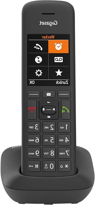 Draadloze Telefoon - DECT Telefoon - Thuisgebruik - Eenvoudige Bediening - 118 Gram - Zwart
