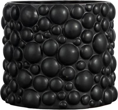 ByOn Celeste Vaas Zwart - 15 cm