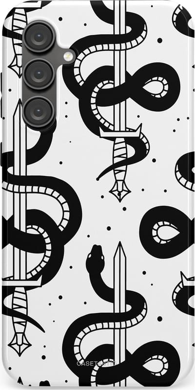 Casetastic Hoesje Geschikt voor Samsung S23 FE - Stijlvolle Beschermende Duo-layer Case - Sluipzwaard