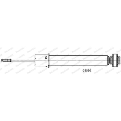 Schokdemper MONROE ORIGINAL (Gas Technology) MONROE G2590
