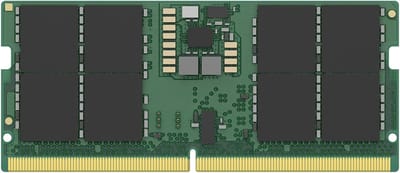 Kingston ValueRAM Clocked (CSODIMM) DDR5-6400 - 16GB - CL52 - Single Channel (1 pcs) - Groen