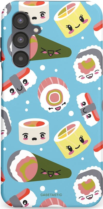 Casetastic Hoesje Geschikt voor Samsung A16 - Stijlvolle Beschermende Duo-layer Case - Sushi mania