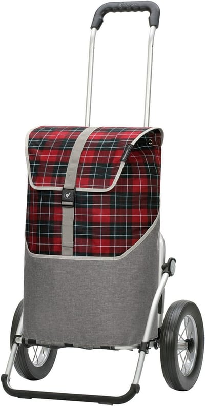 Andersen SHOPPER MANUFAKTUR Boodschappentrolley Royal Shopper Gese Red Rood 107cm