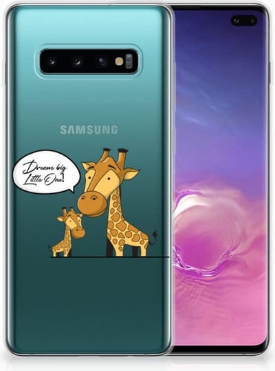 Samsung Galaxy S10 Plus Telefoonhoesje met Naam Giraffe