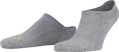 FALKE Cool Kick Noppen op de zool materiaal huissokken unisex grijs - maat 37-38