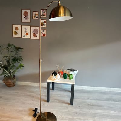 Bamyum Velor hanglamp, Moderne stijl, Ø37 cm, zwart metalen lamp