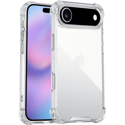 ShieldCase shock case geschikt voor iPhone Air (transparant) – stevige clear hoesje met valbescherming, slank design en perfecte pasvorm
