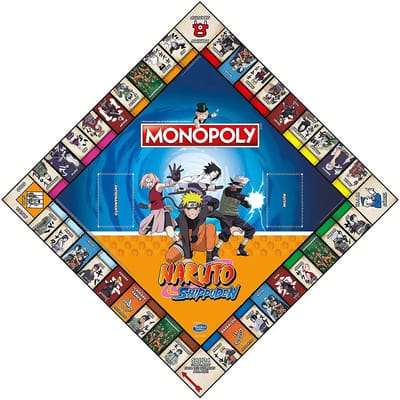 Monopoly bordspellen Eleven Force Naruto Shippuden