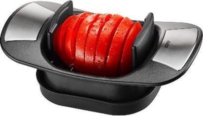 GEFU CAPRESE Plakkensnijder – Voor Mozzarella, Groenten en Fruit – 8 mm Snijdikte – RVS