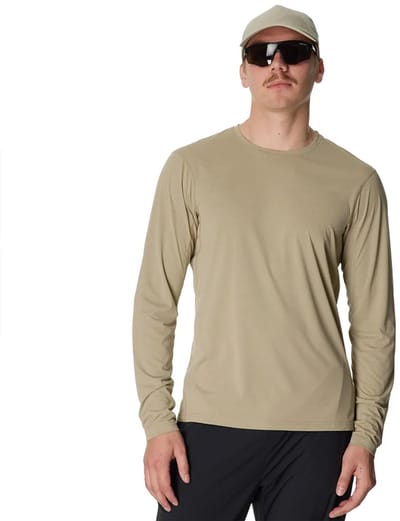 Houdini Pace Air T-shirt Met Lange Mouwen Beige L Man
