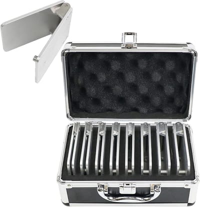 Buigtester - Doorn Tester - Verf Flexibiliteit Testen - Roestvrij Staal - 2-12 mm - Zilver