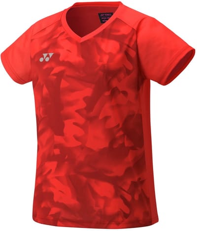 Yonex YW0033EX dames tennis badminton sportshirt - rood - maat L