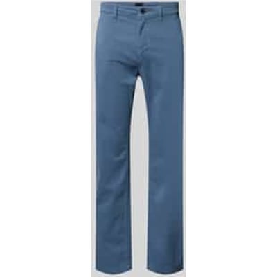 Regular fit chino van katoenmix