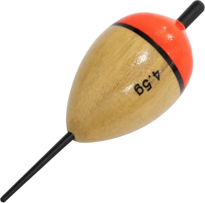 Houten Kunstaas Zwemmer voor Snoekvissen - 80 mm Roofvis Plug met Haken