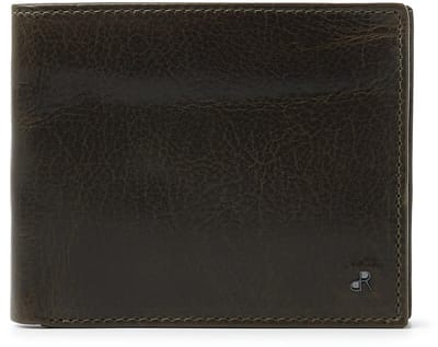 Compacte Leren Heren Portemonnee met RFID | Billfold met 4 Creditcardvakken, Briefgeld- & Muntvak | Stoere en Functionele Pasjeshouder | Cadeau voor Mannen | 28581