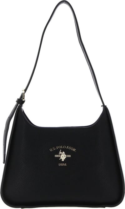 U.S. POLO ASSN. Schoudertas Stanford Hobo Bag Black Zwart