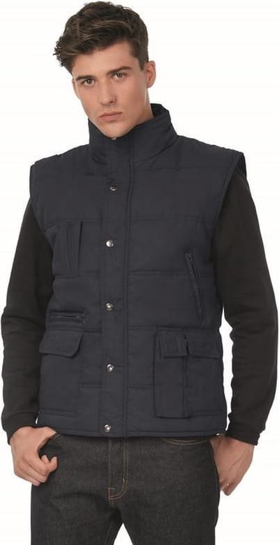 Russell Bodywarmer - heren - outdoor casual - donkerblauw - werkkleding - Mouwloze vesten L