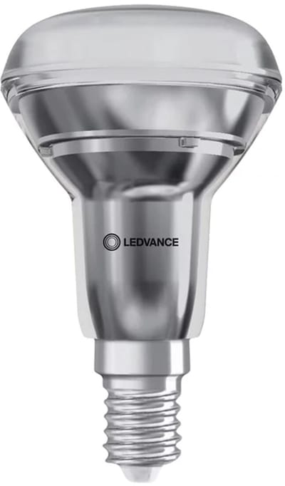 Ledvance LED Reflectorlamp R50 E14 - 1.5W 110lm 2700K 230V - Ø50mm - Geschikt voor keuken, spotverlichting, vitrines
