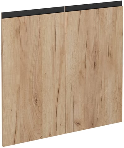 Vicco R-Line Keukenfront – 79.2 x 71.3 cm meubelfront voor de spoelonderkast Krachtige eik goud