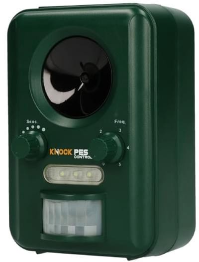 Knock Off Dierenverjager Solar - Effectieve Vogelverjager - Met gratis cheatsheet