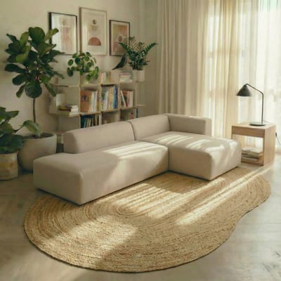 Organisch Jute Vloerkleed limited edition 140 x 200cm Mrcarpet