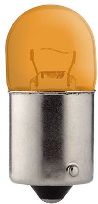 Bosma Lamp - 12V/10W - BA15S - Oranje