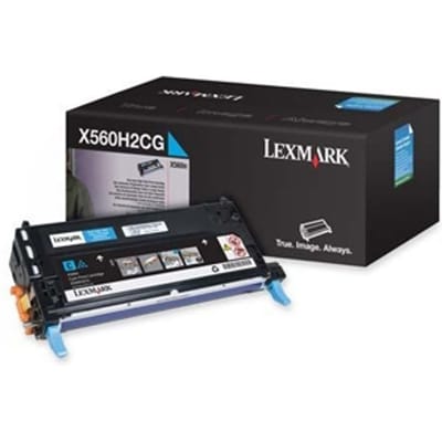 Lexmark X560A2CG toner cartridge cyaan (origineel)