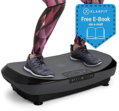 4D Vibration Plate - Professionele Vibration Trainer met 300 Watt Vermogen en Comfortabele Trainingssurface van 71,5x43,5 cm