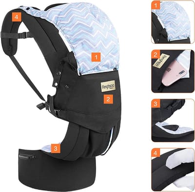 babydrager - draagzak Rugzak voor pasgeboren tot peuters,baby carrier, ergonomic baby carrier - Kinderkraft baby carrier