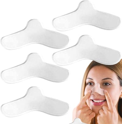 Neuspads, gelneuspads | Neusaccessoires voor apparaten | Gemakkelijk te knippen neusbeschermers | Neusbrugbescherming voor dames en heren