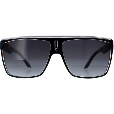 Carrera 22 80S/9O zwart wit grijs gradiÃ«nt zonnebril