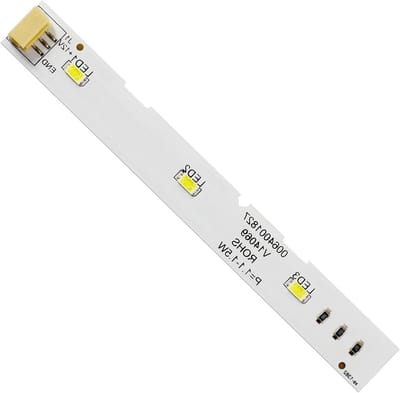 LED Strip - Koelkastlampje Vriezer - Verlichting Binnen - Directe Vervanging - 1x1x1 cm - Wit