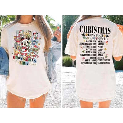 2025 Zomer Kapitein Mickey Vrienden Disney Cruiseschip Bedrukt Dames 100% Puur Katoen Bedrukt Ademend T-shirt Y2K Losse Top S gray