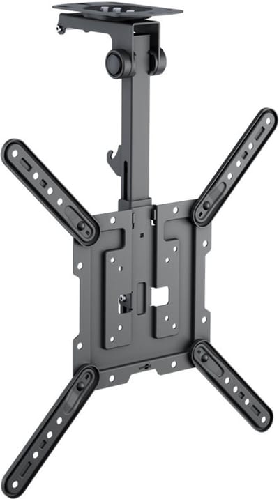 TV Plafondbeugel - 23-55 inch Scherm - Uitklapbaar en Draaibaar - Tot 20kg - Zwart