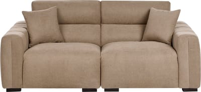 FAUSKAN - Driezitsbank - Lichtbruin - Polyester