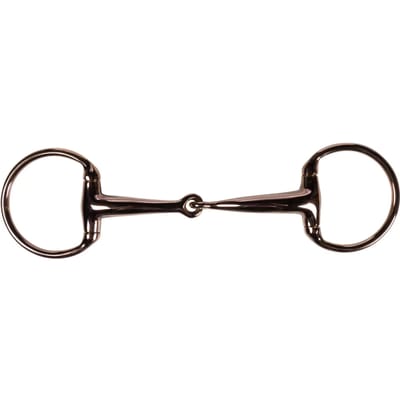 Olijfbit voor paarden HKM Rosegold 16 mm
