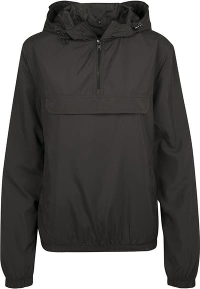 Build your Brand Ladies´ Basic Pull Over Jacket BY095 - Black - 4XL