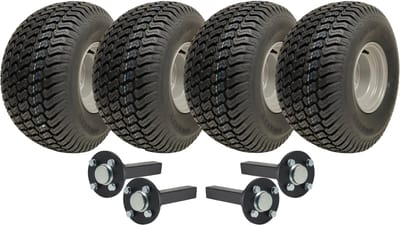 20x10.00-8 dubbelassige ATV-quad-aanhangwagenkit, 4 wielen, Wanda P332, zonder trekhaak, 1800 kg