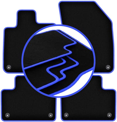 CARLUX-BLUE automatten voor: Volvo S60 II stationwagen, sedan (2018-)