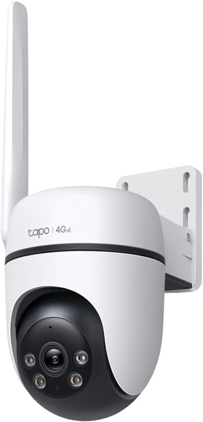 360° Bewakingscamera Met SIM Kaart - Geen Wi-Fi Nodig, 1080P Full HD, Starlight Nachtzicht, AI Detectie, IP66 Weerbestendig