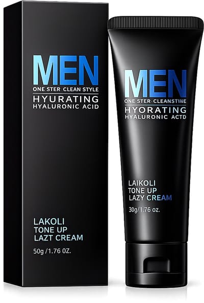 LAIKOU Men Tone Up Cream 50g | BB Cream Mannen | Gezichtscrème Mannen | Hyaluronzuur | Hydraterende Crème | Olie Controle | Egaliseert Huidtint | Concealer Mannen | Matte Finish | Dagcrème Mannen | Gezichtsverzorging