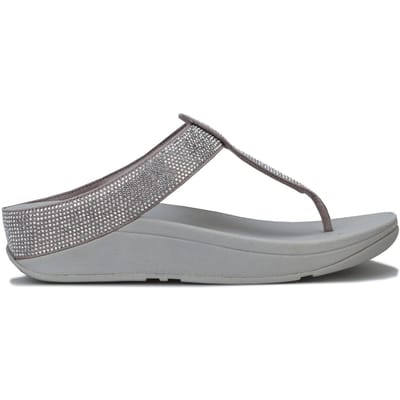 Fit Flop Dames/Dames Isabelle teensandalen (Zilver)