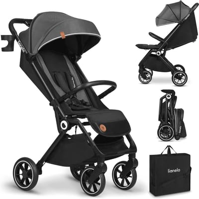 Opvouwbare lichtgewicht kinderwagen voor kinderen van 0 tot 22 kg - Met verstelbare rugleuning en slaapfunctie