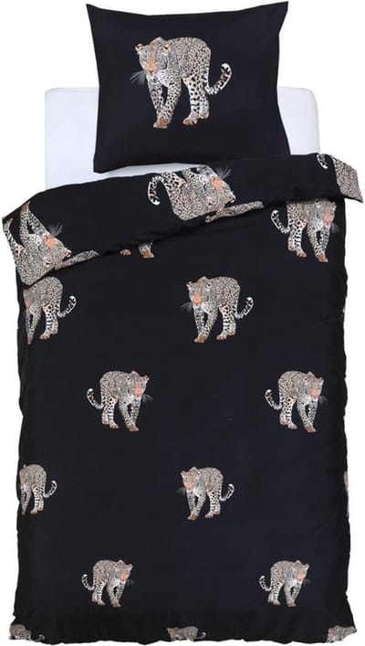 Husch Dekbedovertrek Leopards - 140x200/220 - Panter