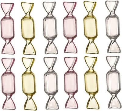 Sieradenopbergdoos in Snoepvorm - Plastic Beads Organizer, Pillendoos en Opslagdoos voor 30 Stuks