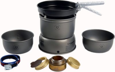 Trangia 27-3 HA Hard-Anodized Lichtgewicht Aluminium campingkookset 18,5 x 10 cm