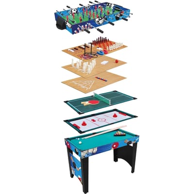 Tafel met verwisselbare multi-games Softee Evolution