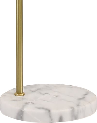 Staande lamp met marmeren voet - Vica